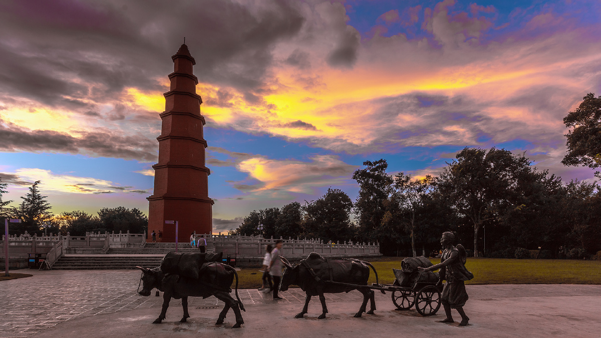 玉溪市地标——红塔