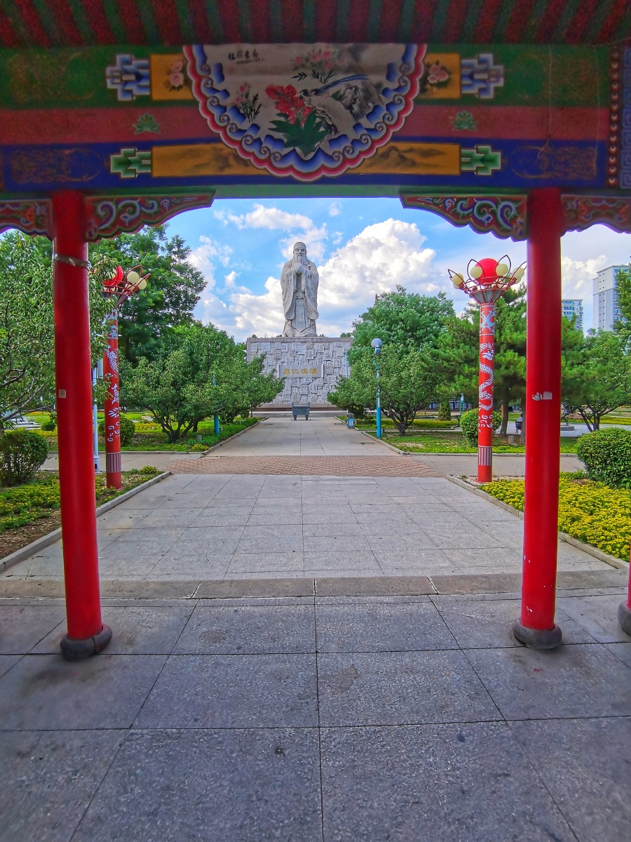 怀仁市人民公园景色