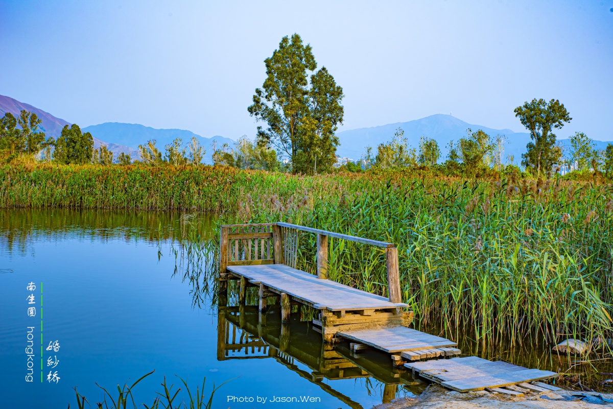 水平若镜现蓝天心如止水淀杂思