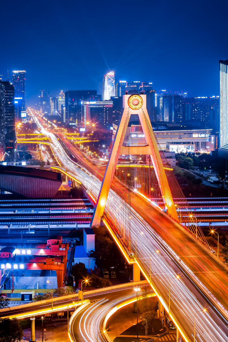 成都人南立交太阳神鸟