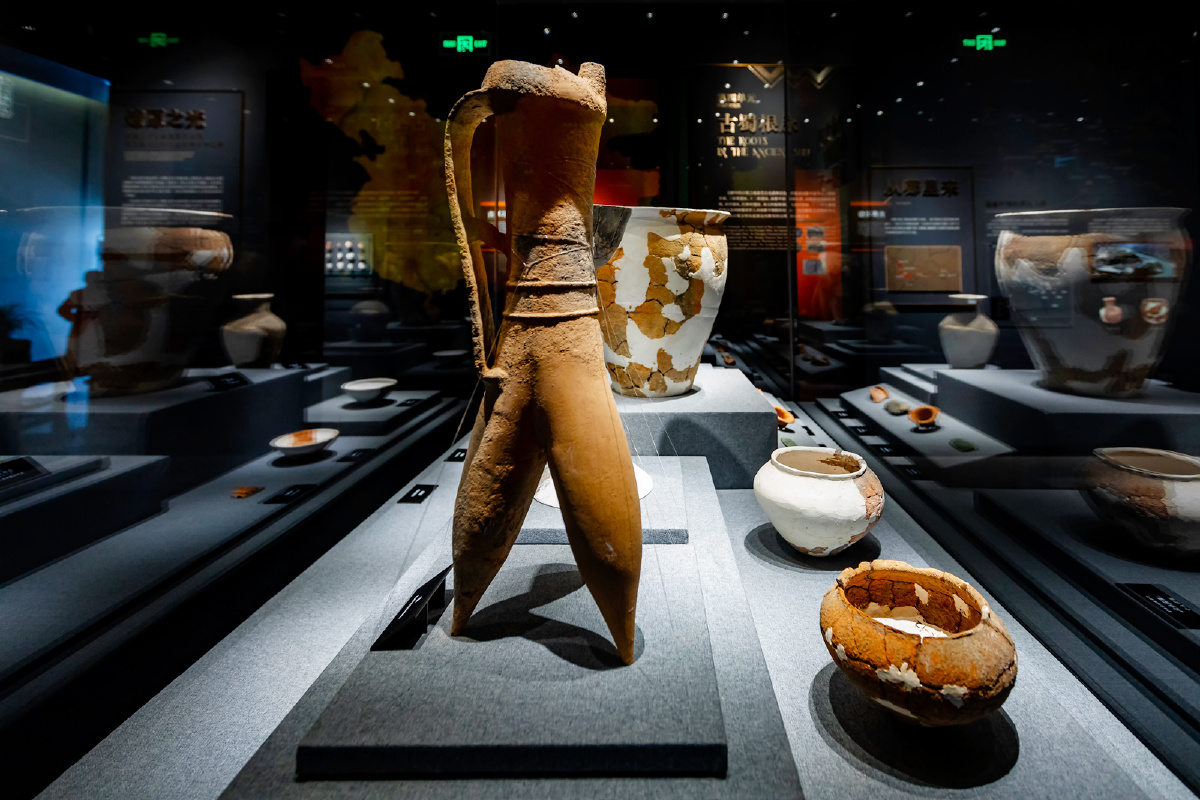 新津宝墩文化遗址古蜀天府之根展示不大门票20元喜欢古蜀文化的可以去