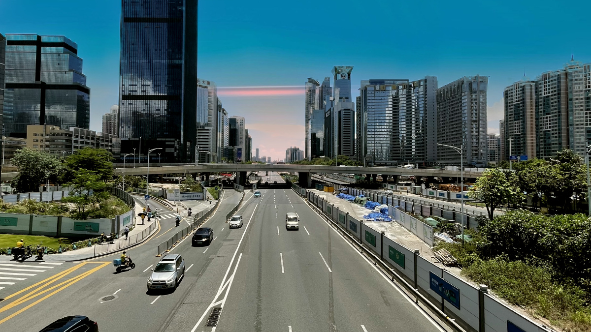 pose今日随拍深圳大道