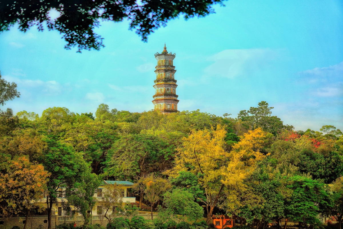 惠州西湖雷峰塔