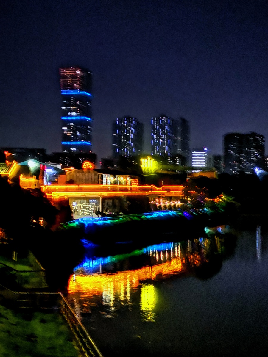 东莞东江夜色