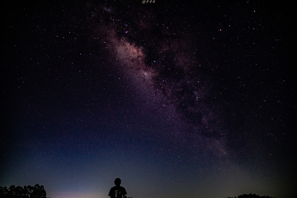 有空也要抬头看看星空喔