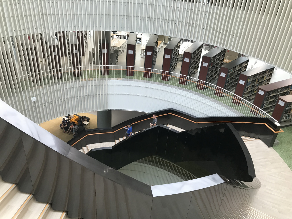 珠海uic校园的网红图书馆