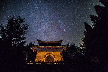武当山星空中