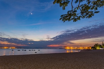 鼓浪屿金星伴月