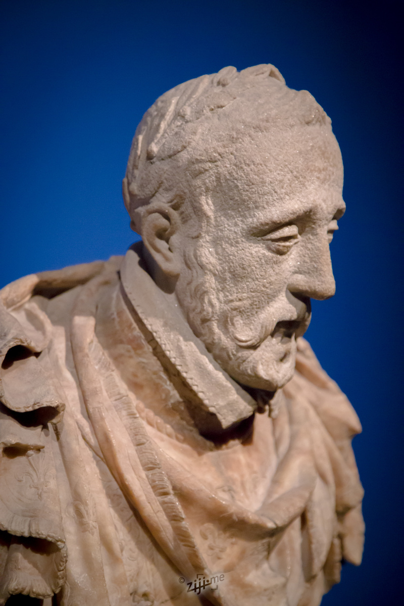 法国国王亨利二世石像