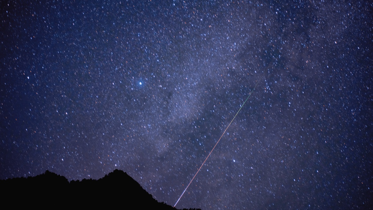 一颗彩色流星许愿