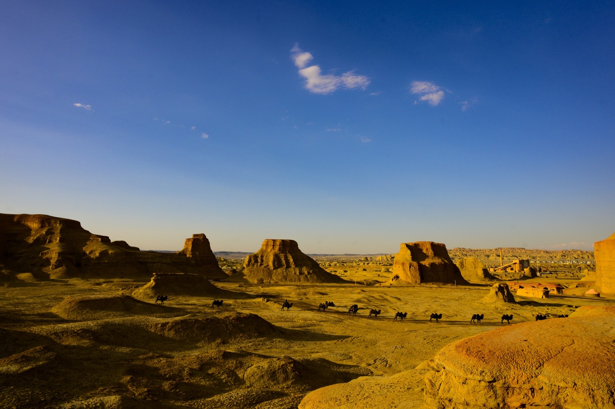 新疆之旅克拉玛依魔鬼城