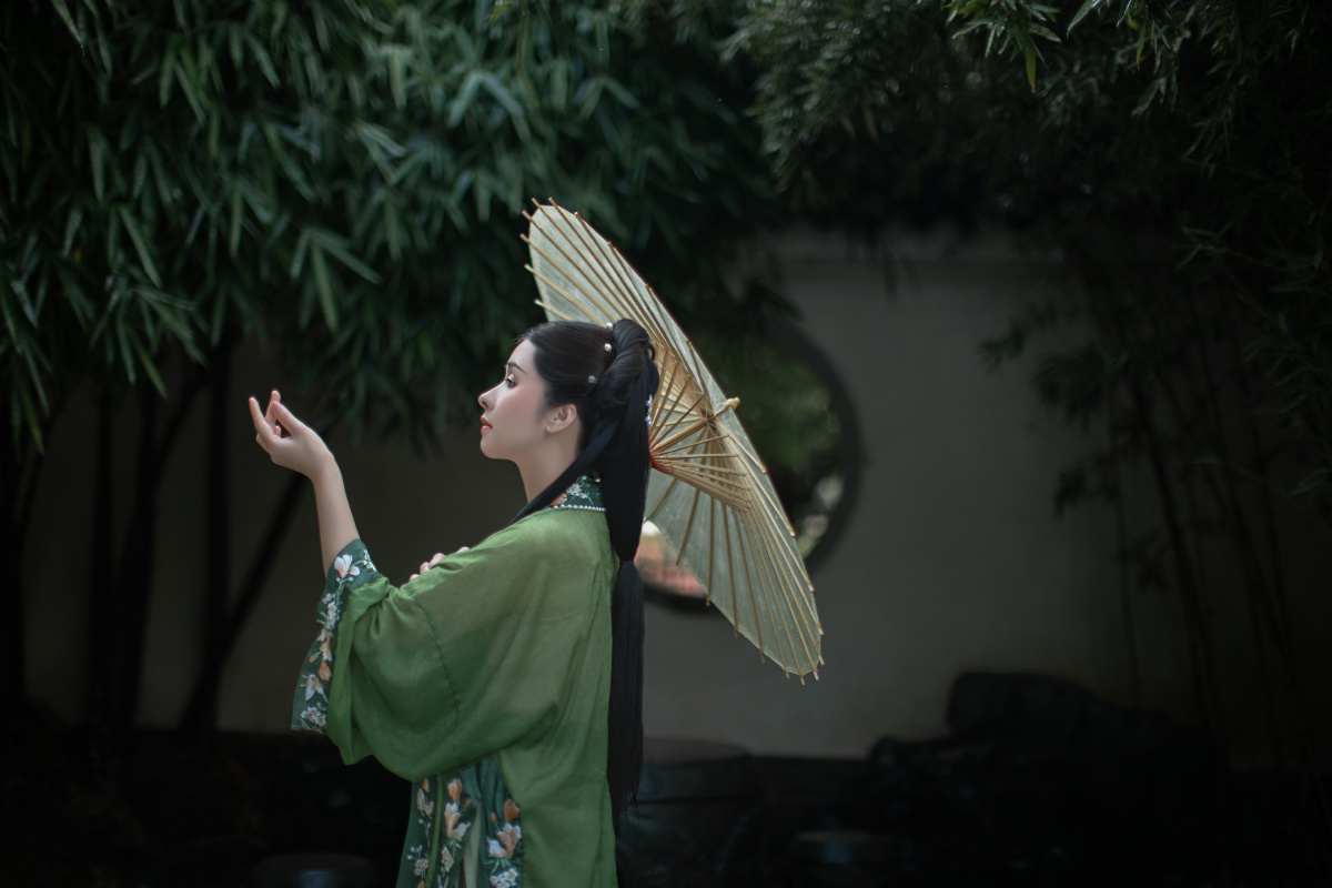 青衫烟雨客似是故人来
