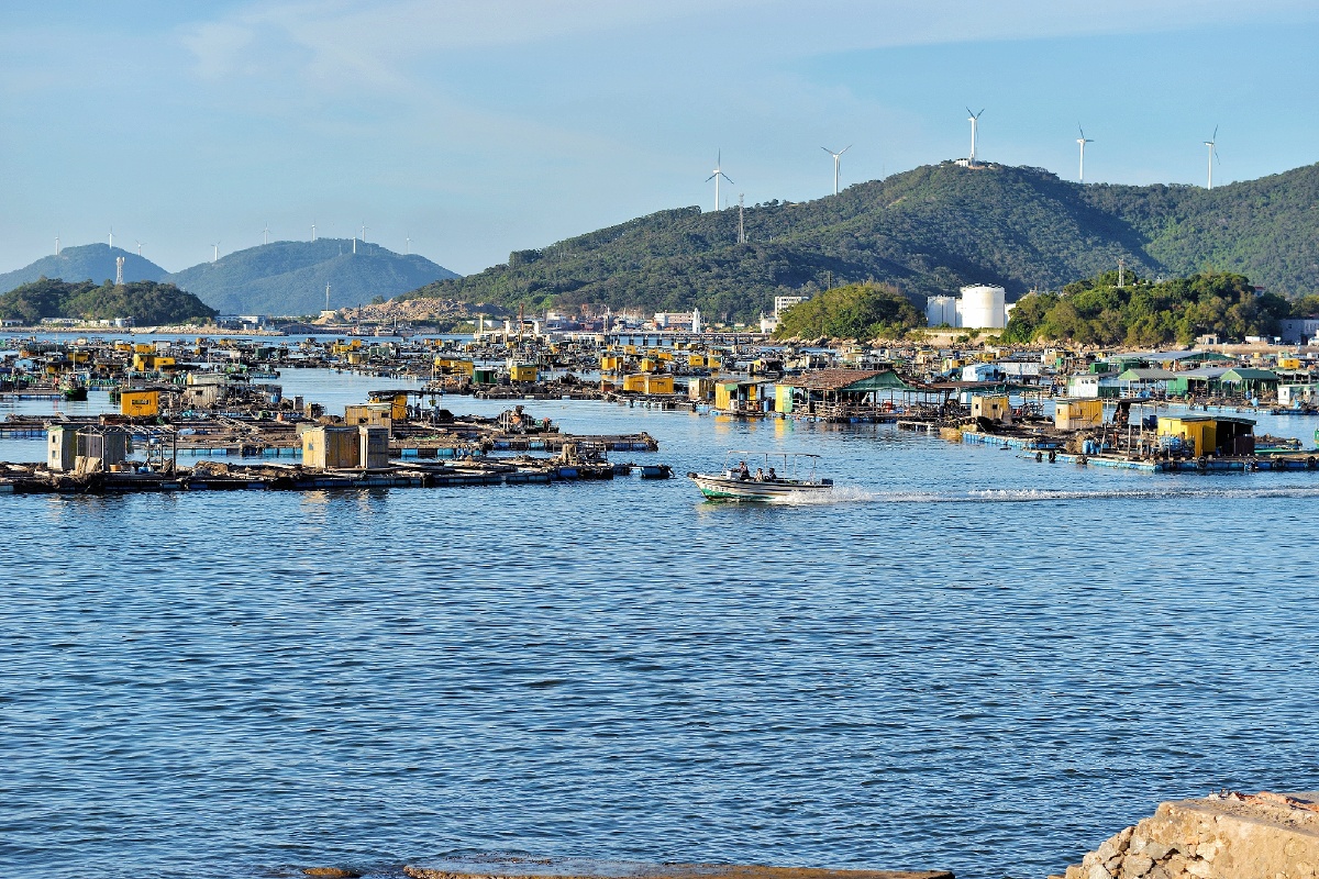 阳江海陵岛沙滩,马尾岛日落.