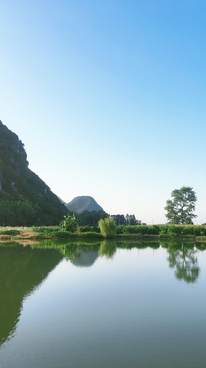 乡村美景青山绿水