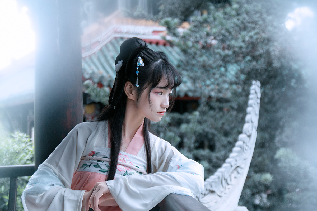 游园惊梦汉服人像