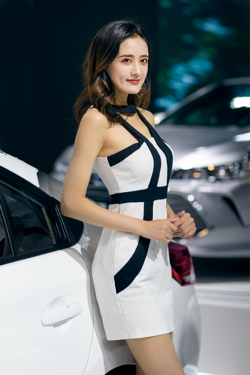 沈阳车展美女如云