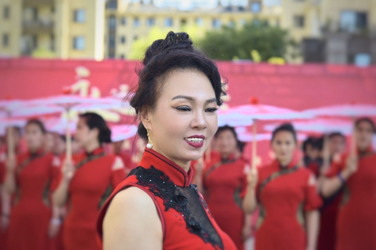 老年模特旗袍秀