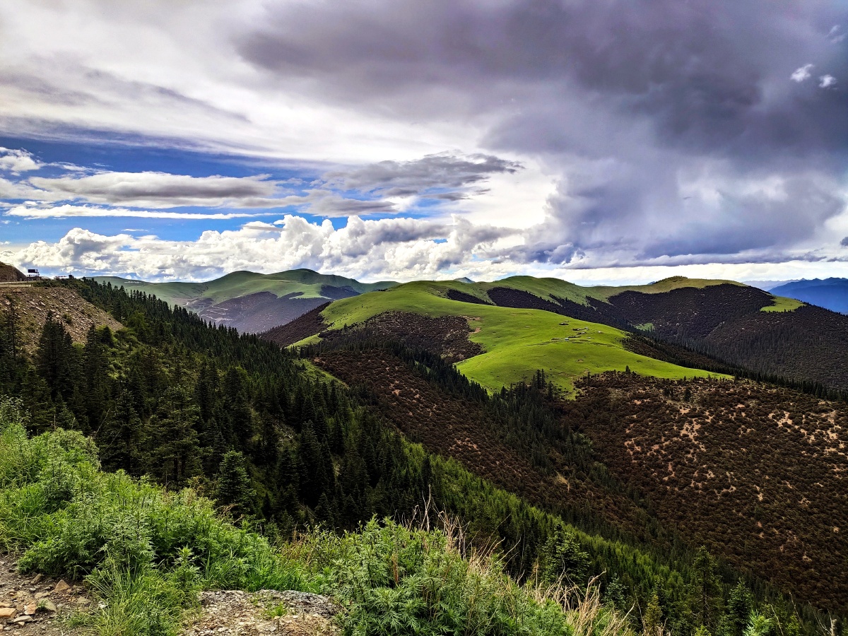 318沿途风景,仙境一般