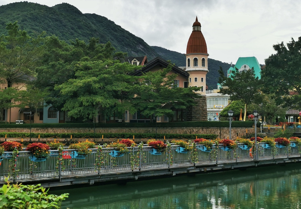 广州东部华侨城度假区茶溪谷风光掠影