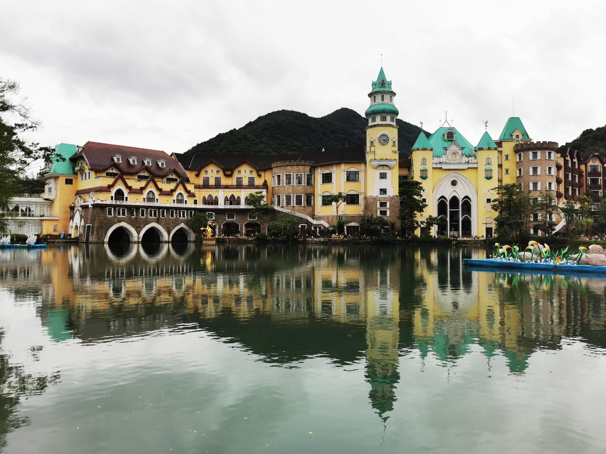 广州东部华侨城度假区茶溪谷风光掠影