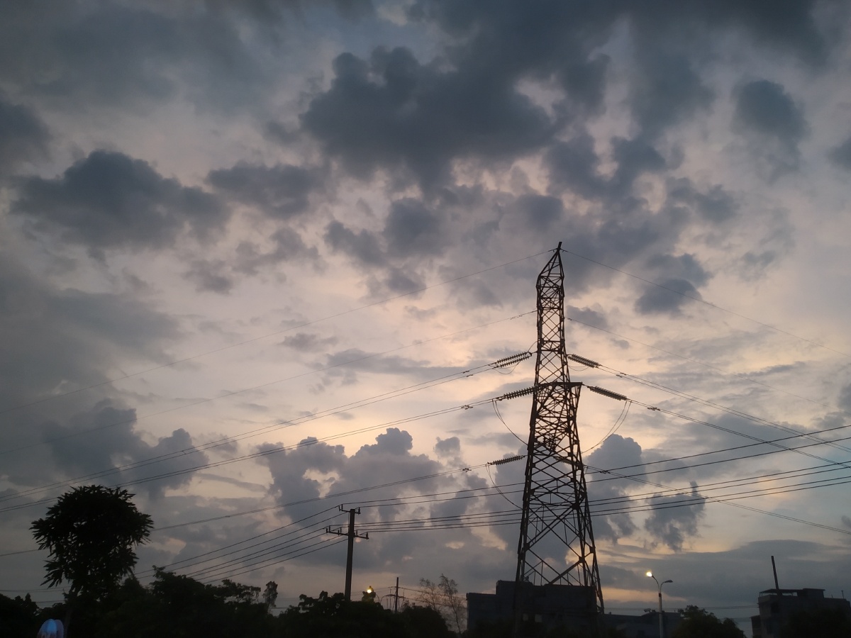 原相机下的天空