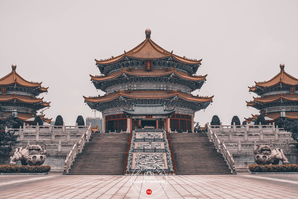 广东圆玄道观全景vr拍摄随手平面拍摄