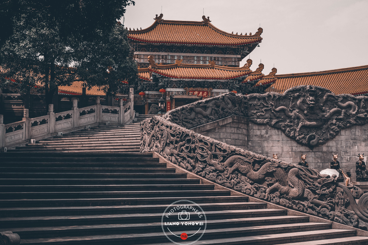 广东圆玄道观全景vr拍摄随手平面拍摄