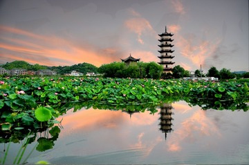 邱力勇《十里荷花》13454791402