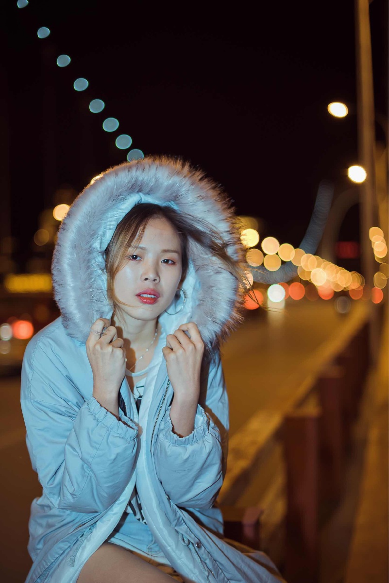 夜间人像