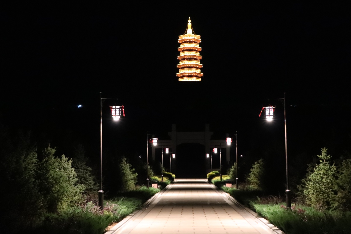 忻州市繁峙县砂河镇大智镜圆景区邀您共同感受佛教文化的魅力