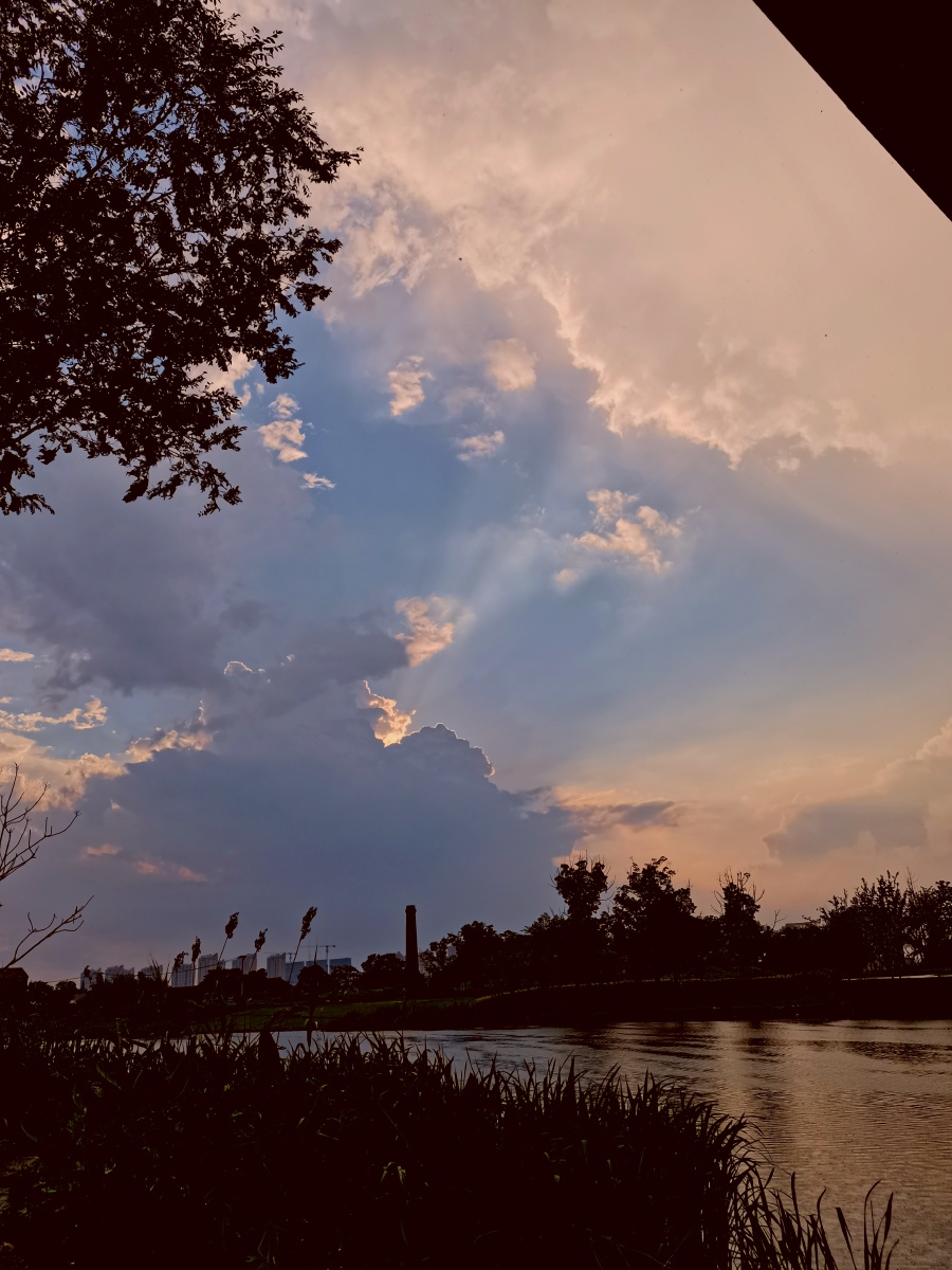 雨后赏美景空气也清新