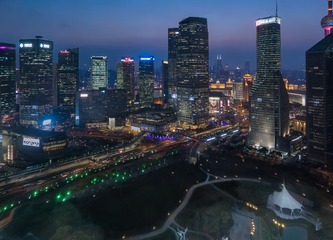 建银大厦景观01