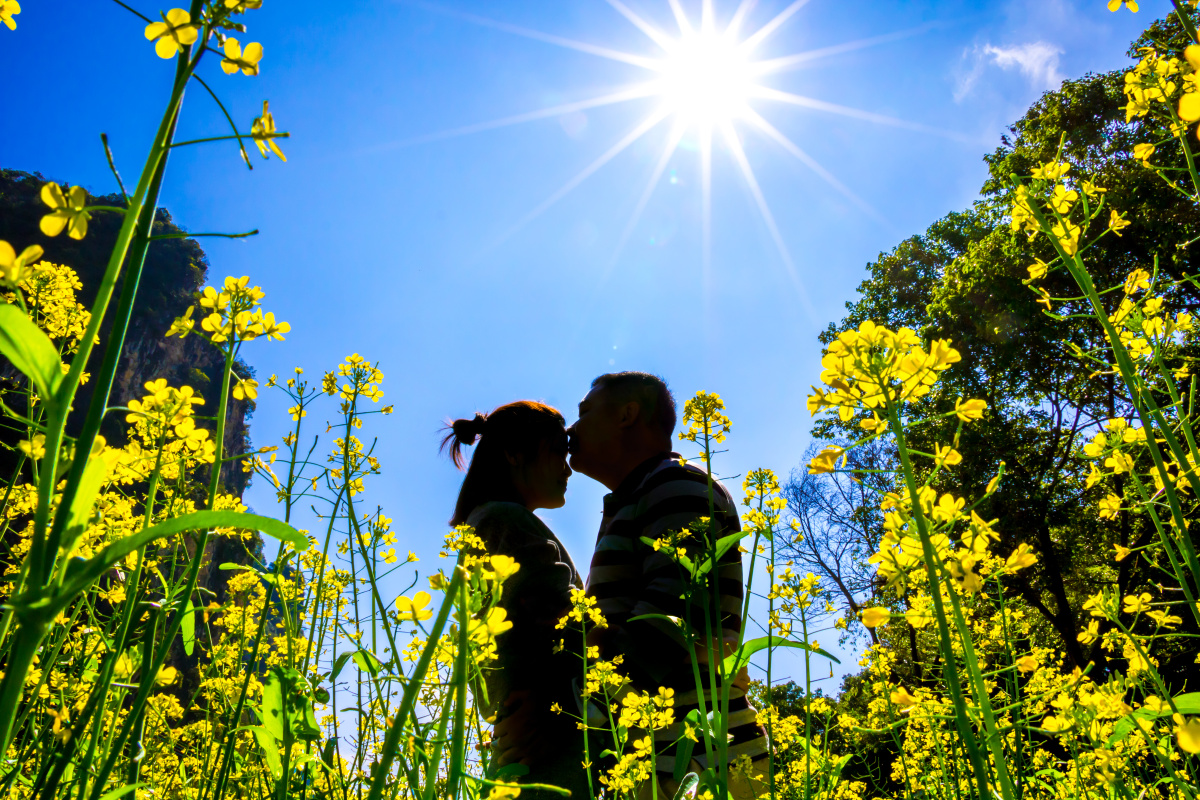 心想如果有模特就好了,拍了一会,就有一对情侣过来拍照,然后他们就