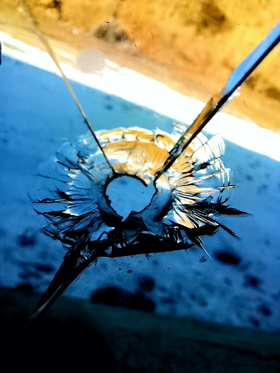 这样的碎玻璃好看吗