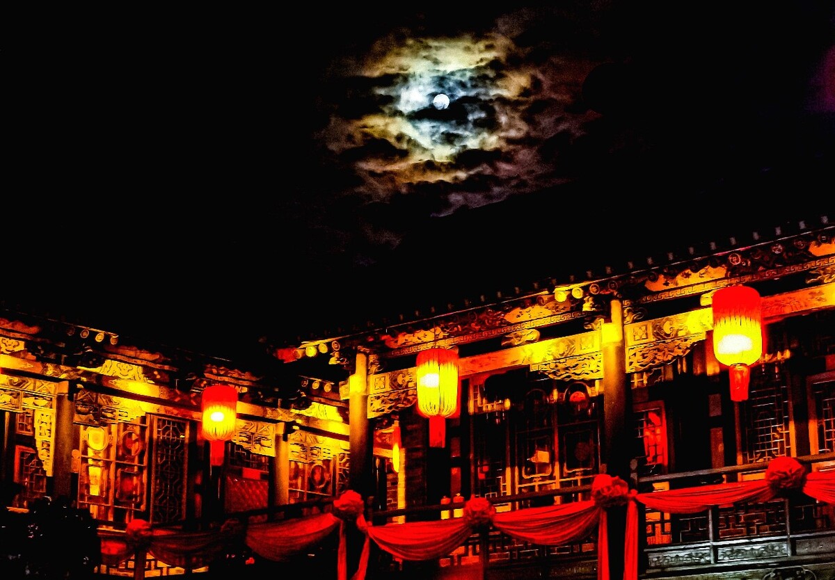 中秋前夜的平遥古城