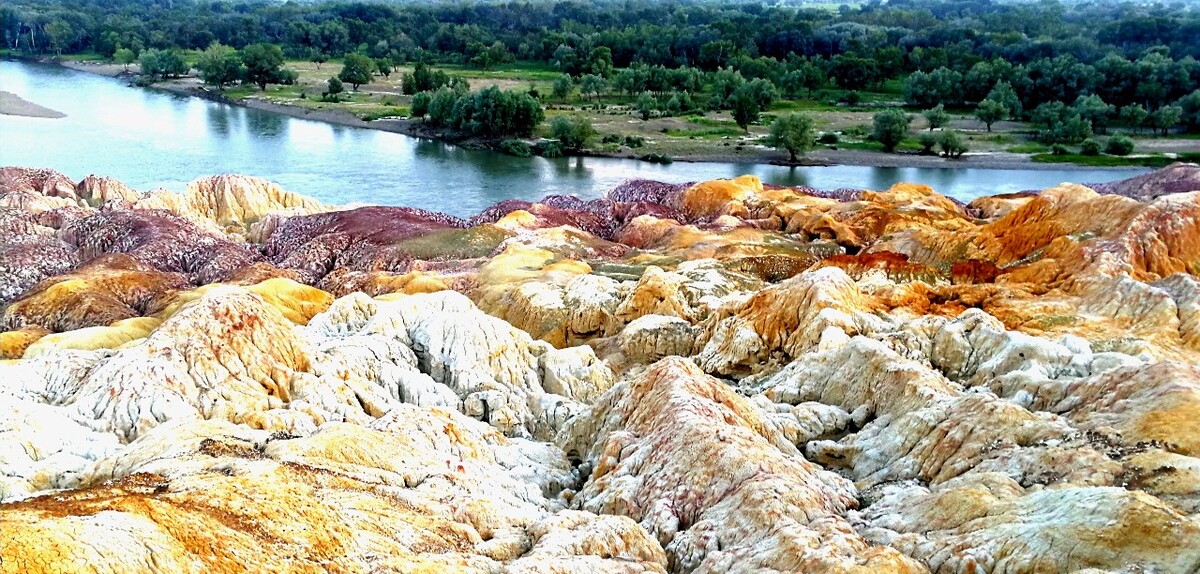 中国，新疆，风景，雅丹