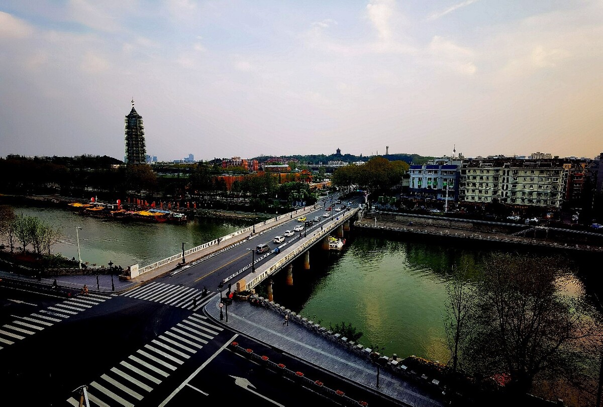中国，南京，风景，城墙上