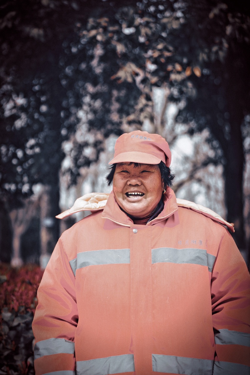 三八妇女节为环卫阿姨拍大片