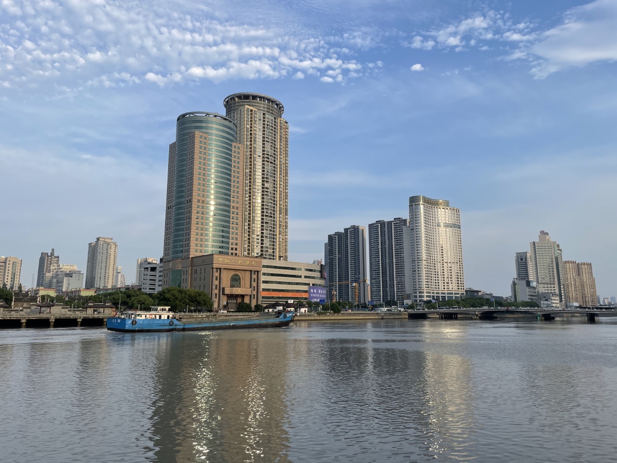 宁波外滩三江口