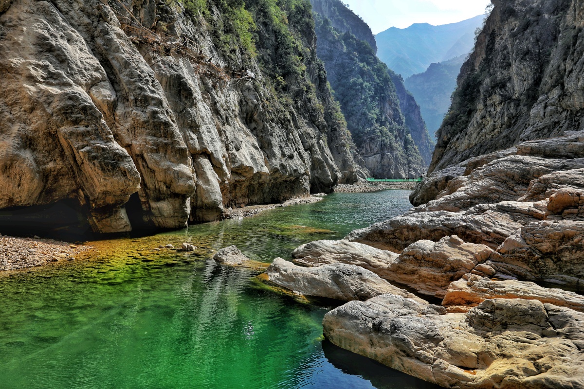 峡谷柔情拍摄于泾河大峡谷