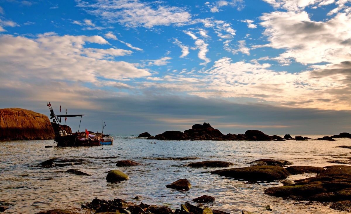 惠安海边2拍于福建泉州