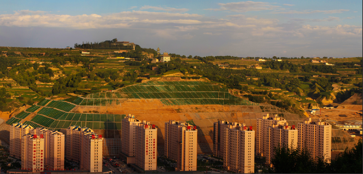 美丽的东乡县城新区