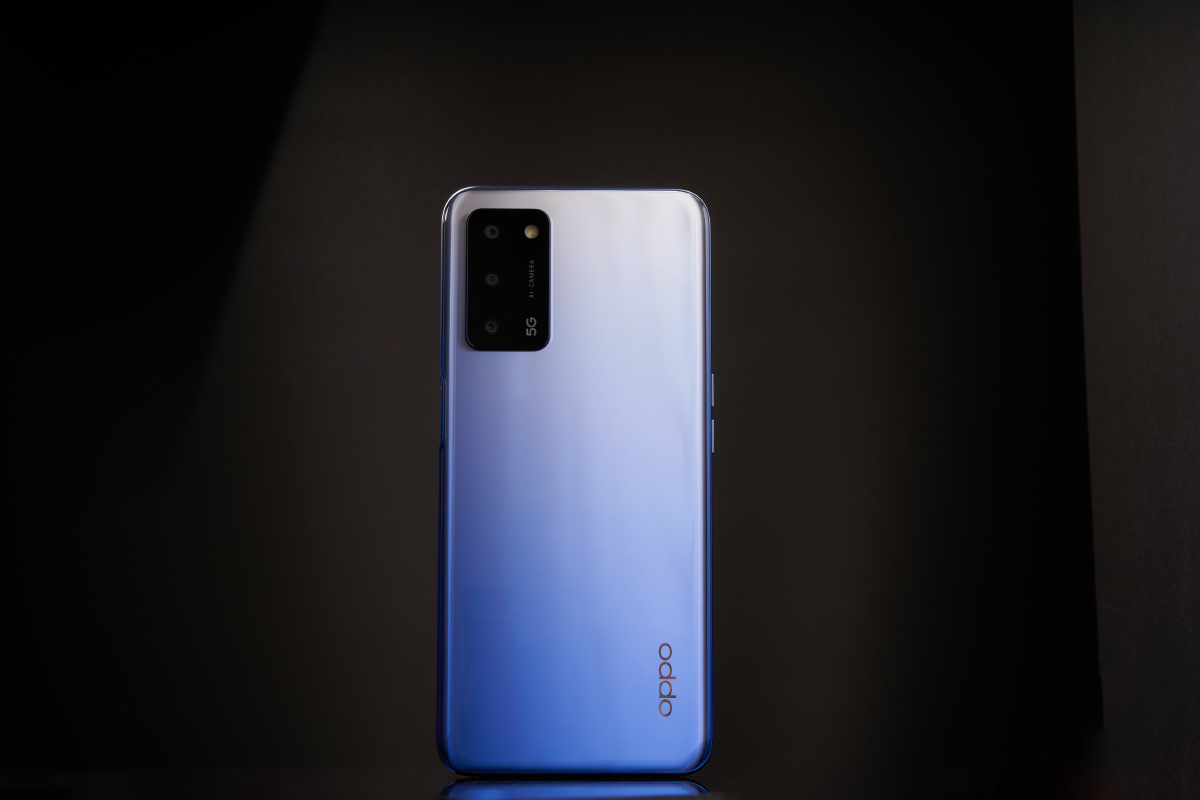 oppoa55图赏轻快蓝气质金律动黑