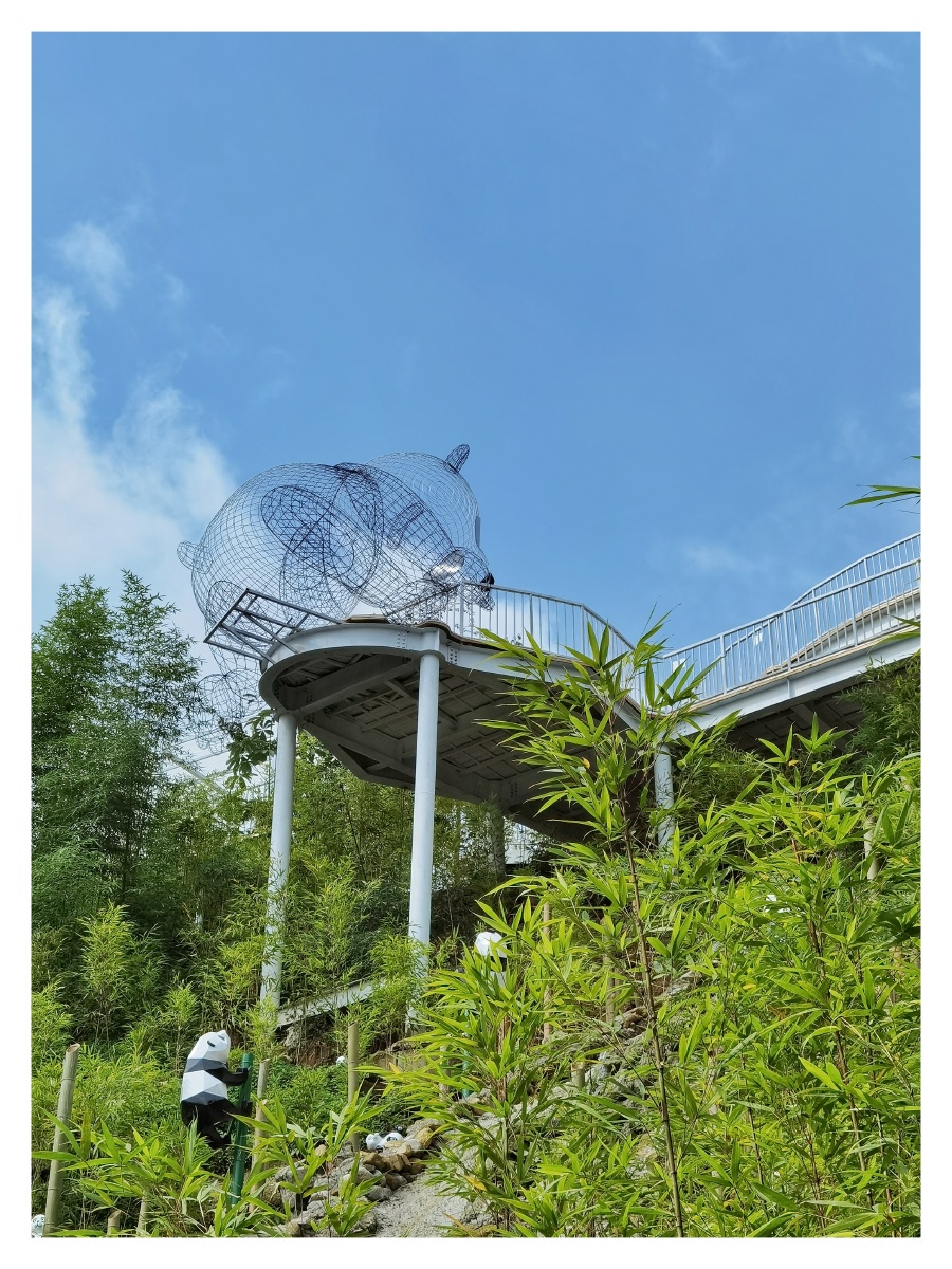 成都彭州熊猫香山鱼凫湿地