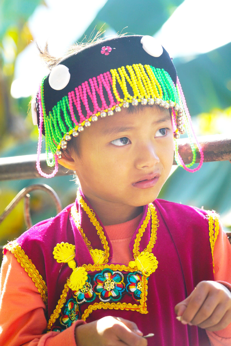 怒江傈僳族女孩