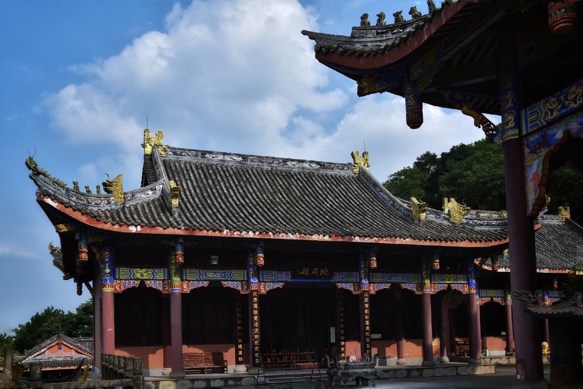 古剑山净音寺祈福