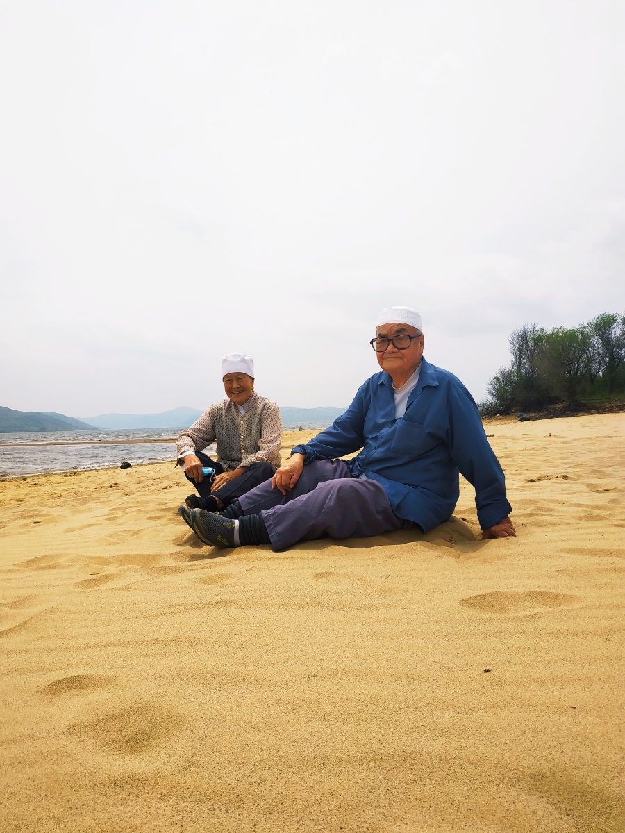 父母的快乐时光拍摄于端午祝八十五岁的一对老人健康长寿