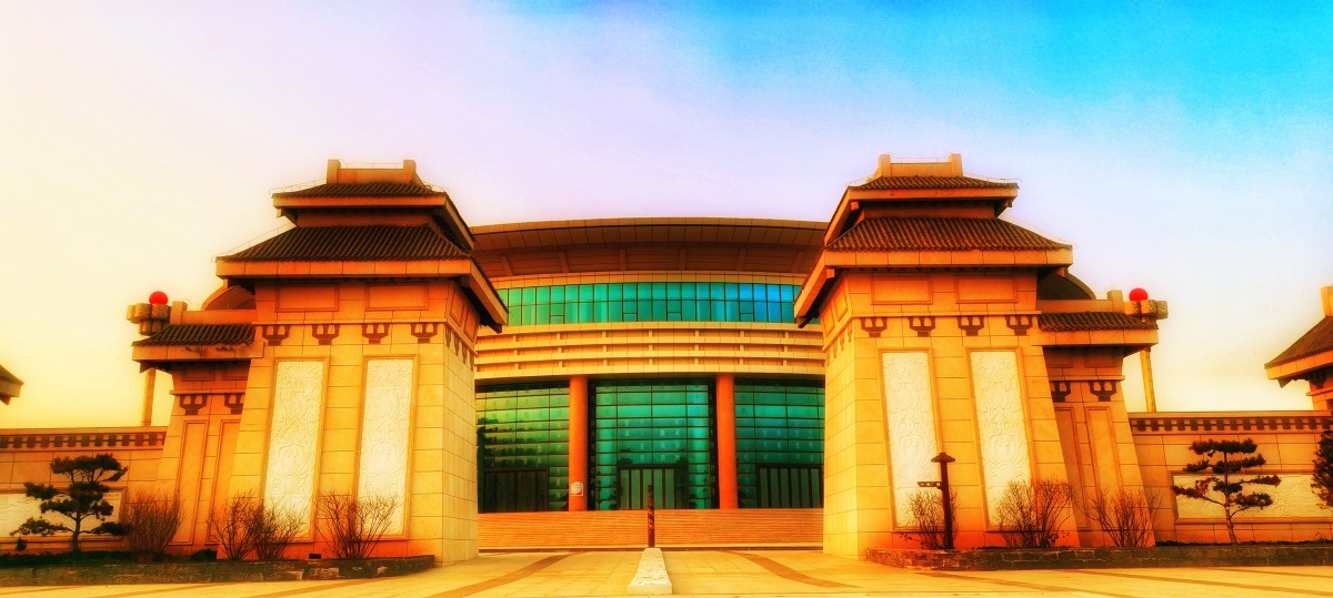 建筑物日光现代光_del_博物馆24803城市的模煳结构水平的还没有人打