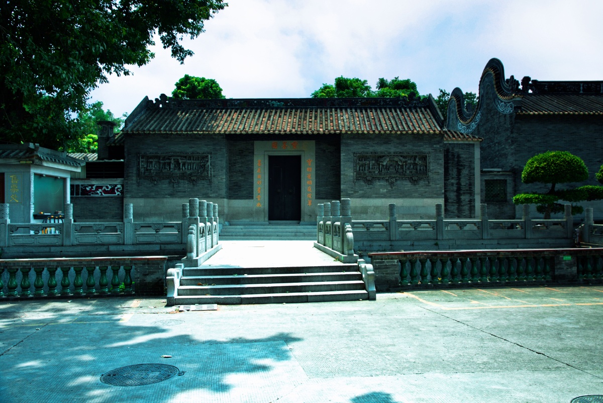 古建筑广州番禺宝墨园