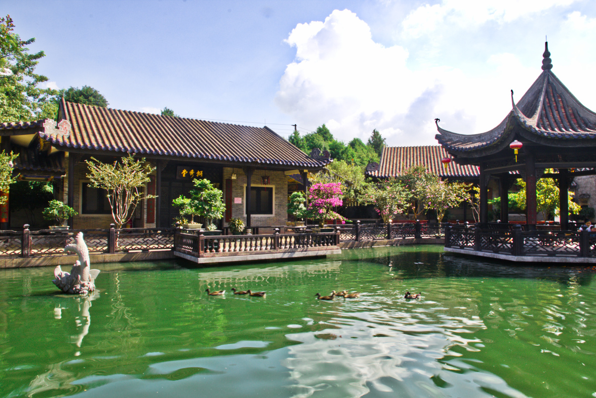 广州番禺余荫山房景观